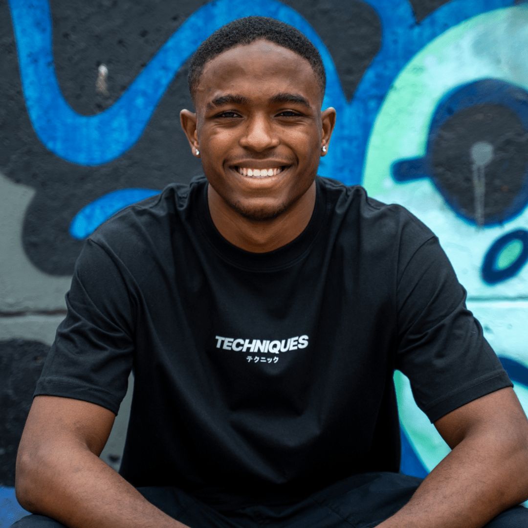 Black Techniques Oversized T-Shirt - Techniques