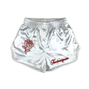 Rosé Retro Muay Thai Shorts - Techniques